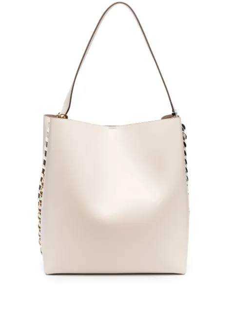 Stella McCartney Frayme chain-trim tote bag