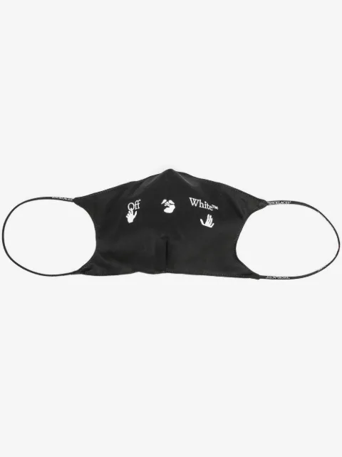 Off-White logo-print face mask