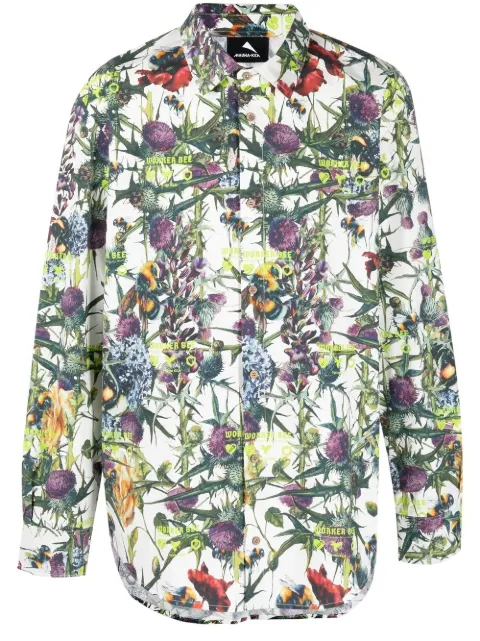 Mauna Kea floral-print long-sleeve shirt