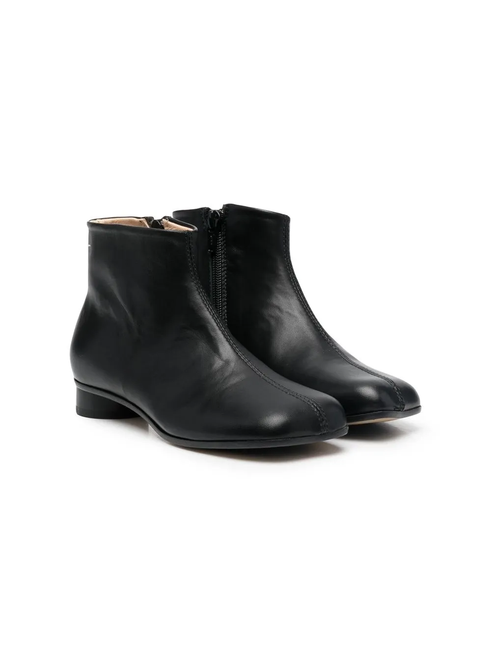 

MM6 Maison Margiela Kids botas chelsea Tabi - Negro