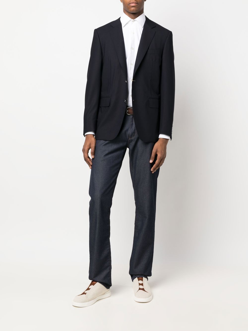 Image 2 of Canali single-breasted wool blazer