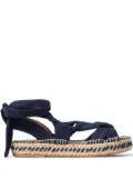 Ralph Lauren Collection Lilyann linen-silk espadrilles - Blue