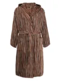 Missoni Home Billy patterned towelling robe - Neutrals