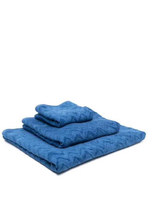Missoni Home zigzag towel set 