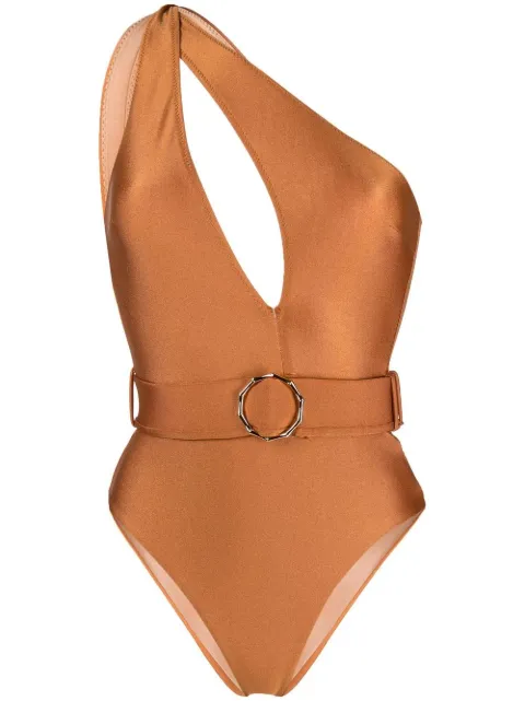 Noire Swimwear traje de baño con tira en un hombro