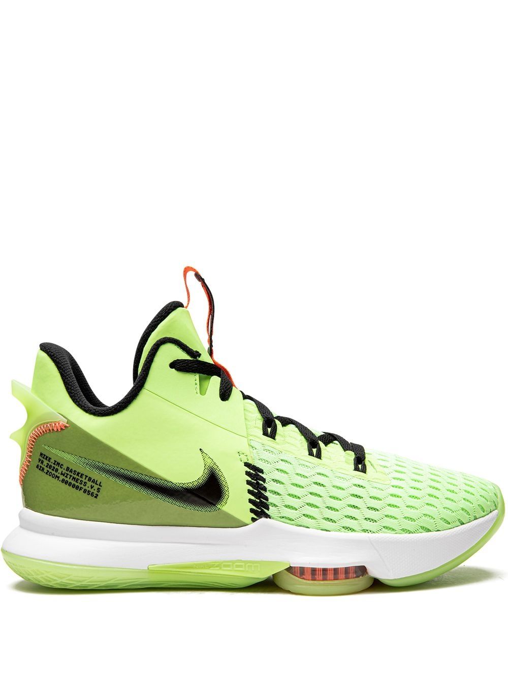 Nike Lebron Witness V Sneakers In Green