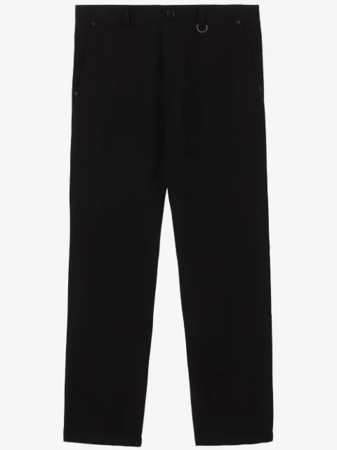 Burberry D-ring tailored straight-leg trousers