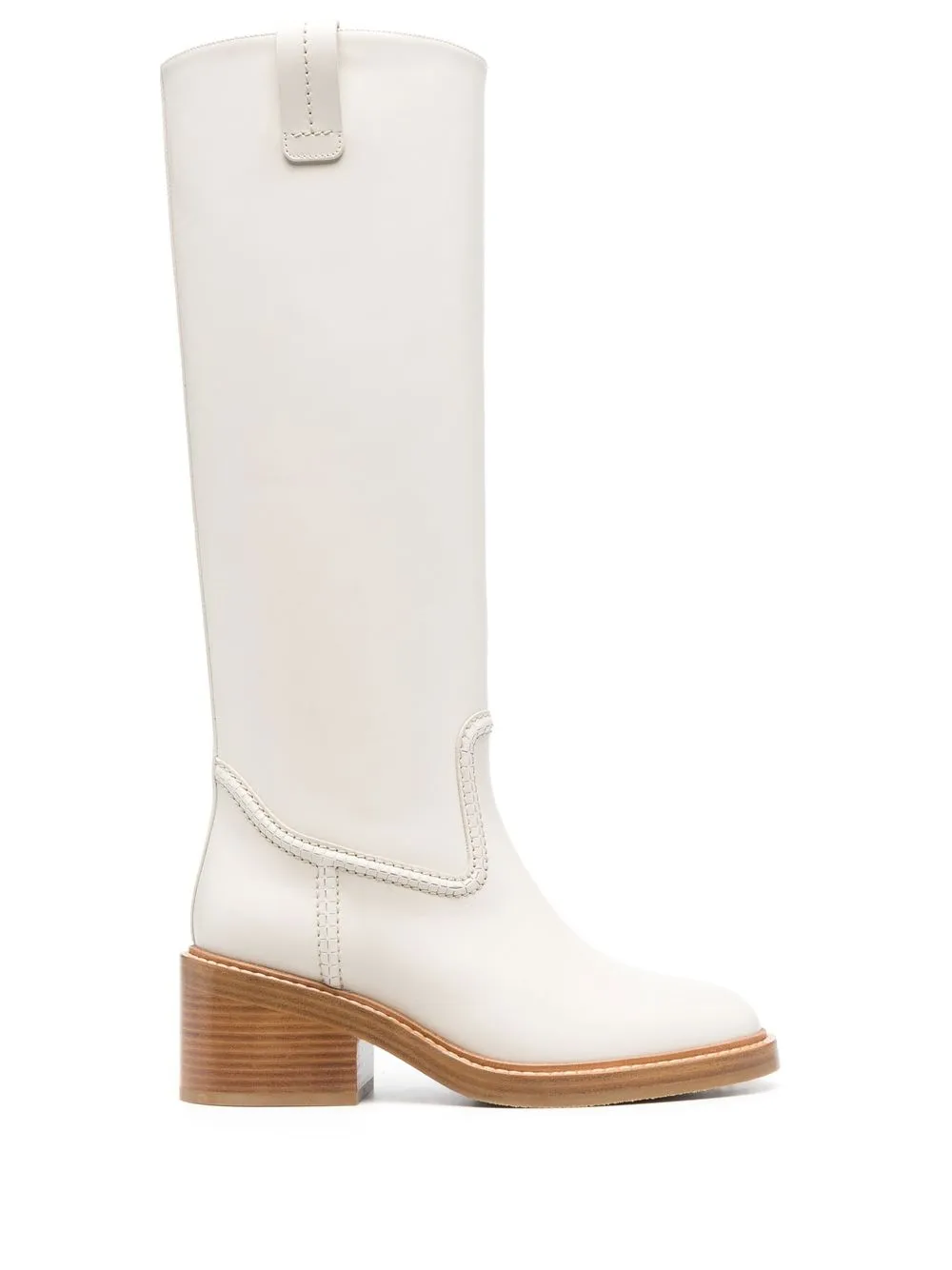 

Chloé botas altas slip-on - Neutro