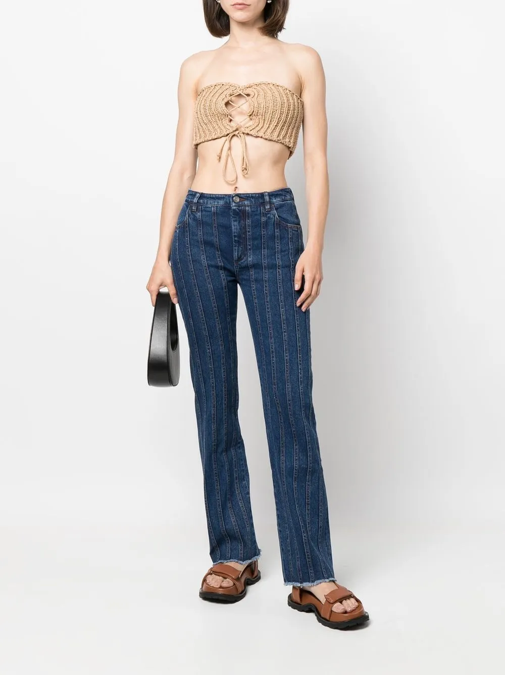 Paloma Wool Valentin seam-detail Jeans - Farfetch