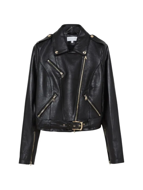 Y2K PATRIZIA PEPE leather jacket L ekam系 18339806_65040255_600.jpg