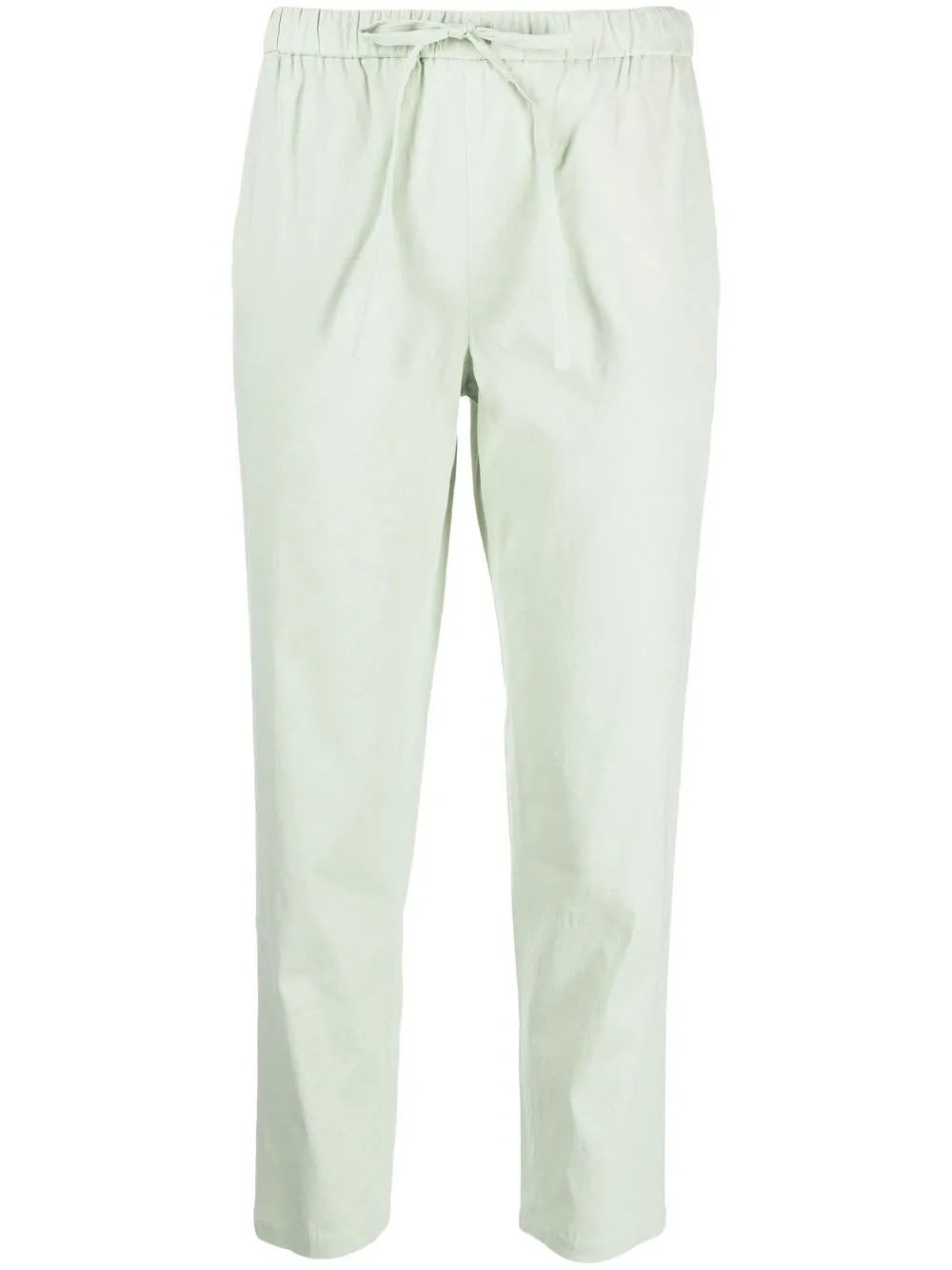 

Theory pantalones capri con tiro alto - Verde