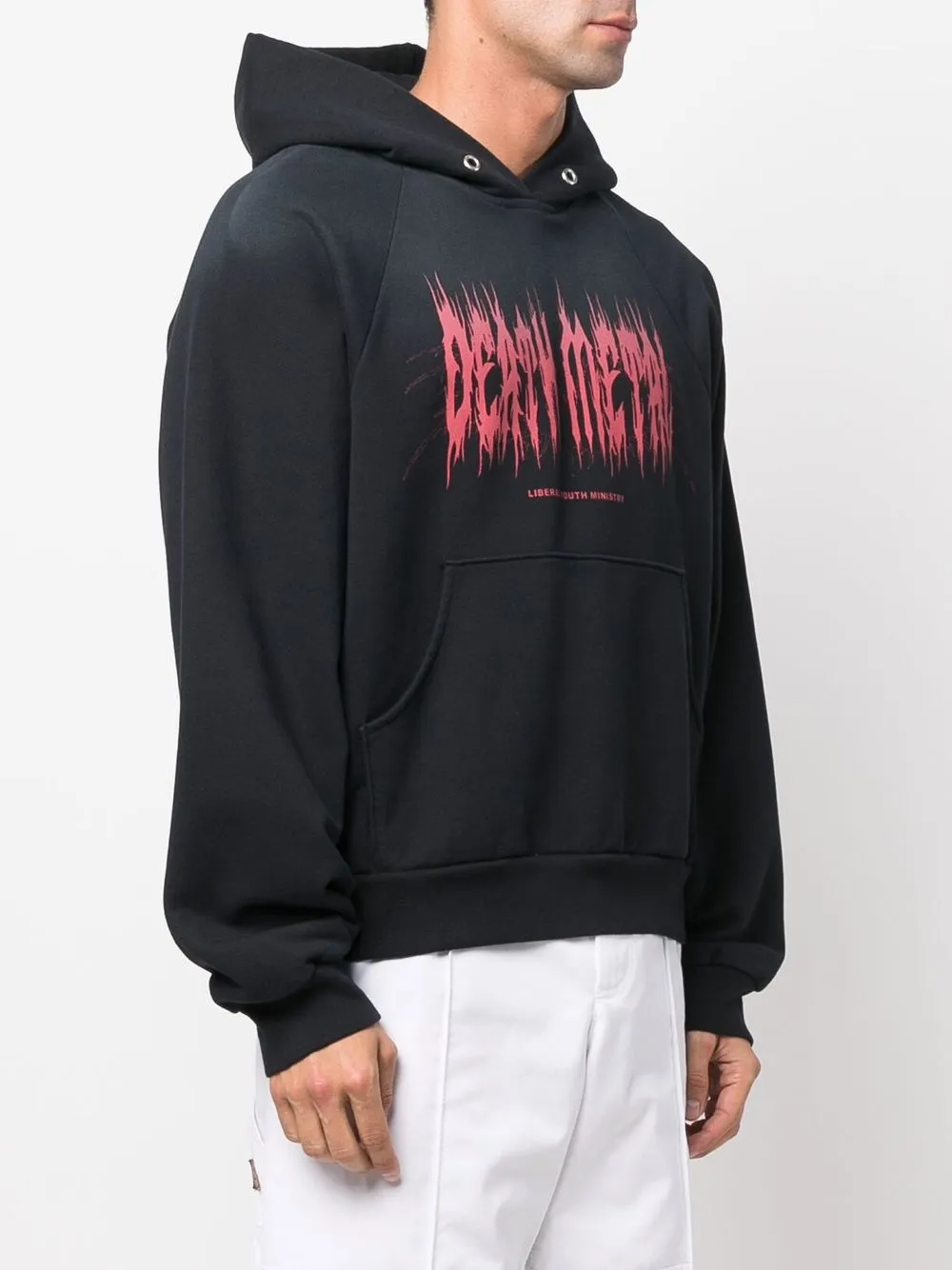 Liberal Youth Ministry 'Death Metal' Cotton Hoodie Farfetch