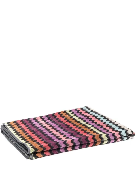 Missoni Home Warner zigzag bath towel
