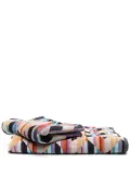 Missoni Home Brody zigzag pattern bath towel - Blue