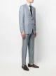 Canali check-print single-breasted suit