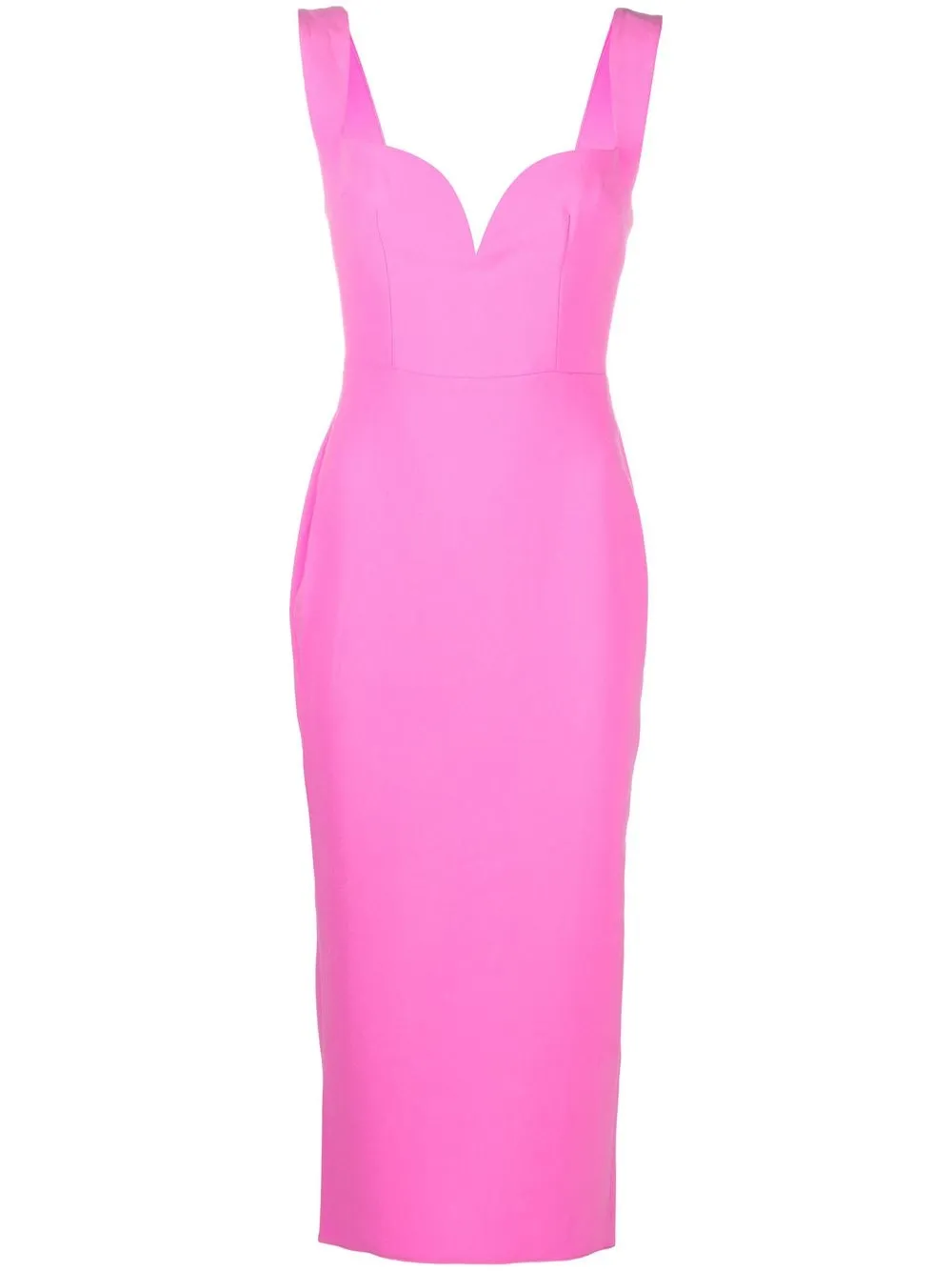 

Alex Perry sweetheart-neck sleeveless dress - Pink