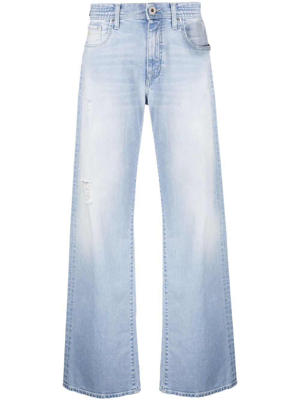 

Jacob Cohen jeans anchos con tiro alto - Azul