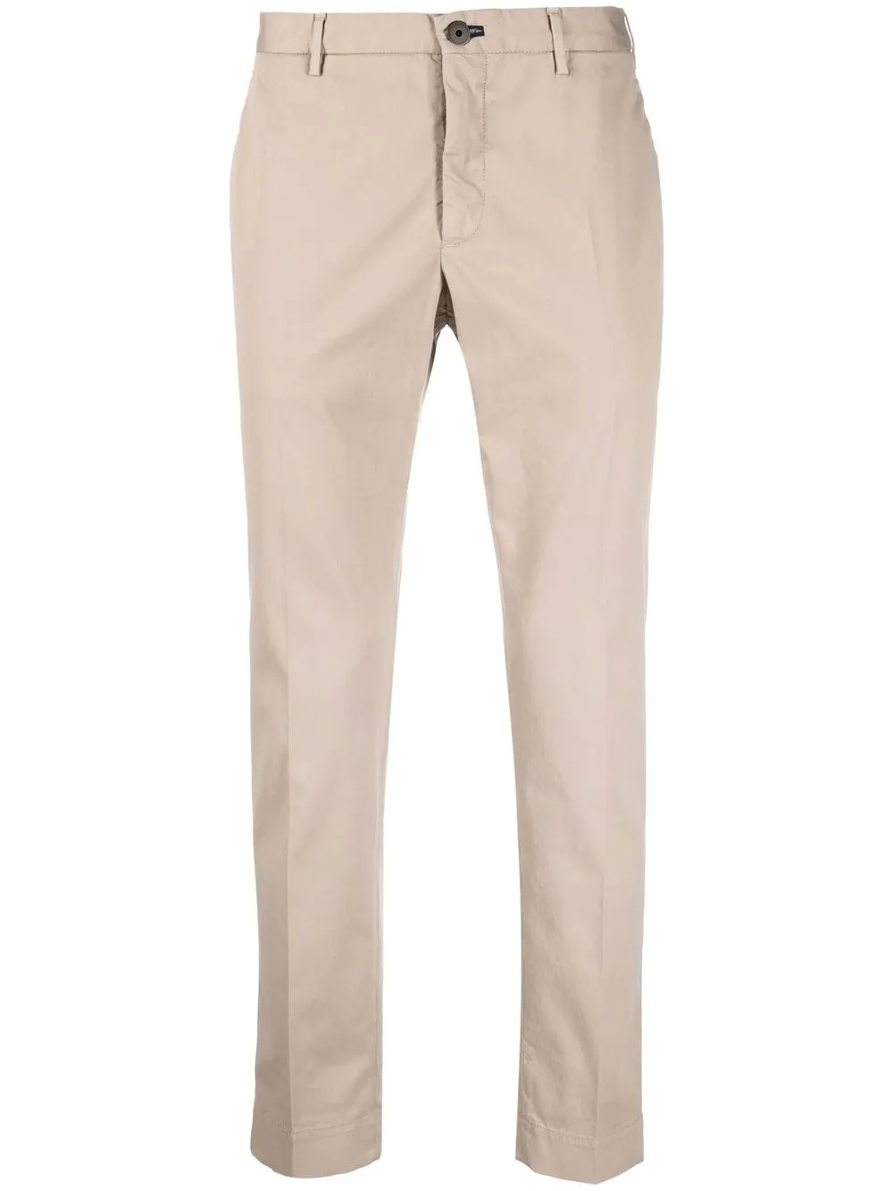 

Incotex tailored straight-leg trousers - Neutrals