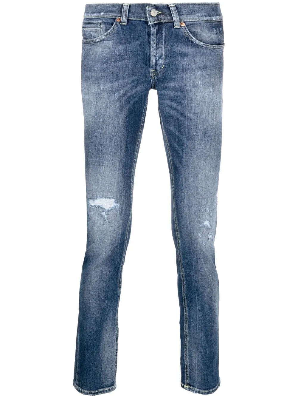 

DONDUP distressed-finish skinny jeans - Blu