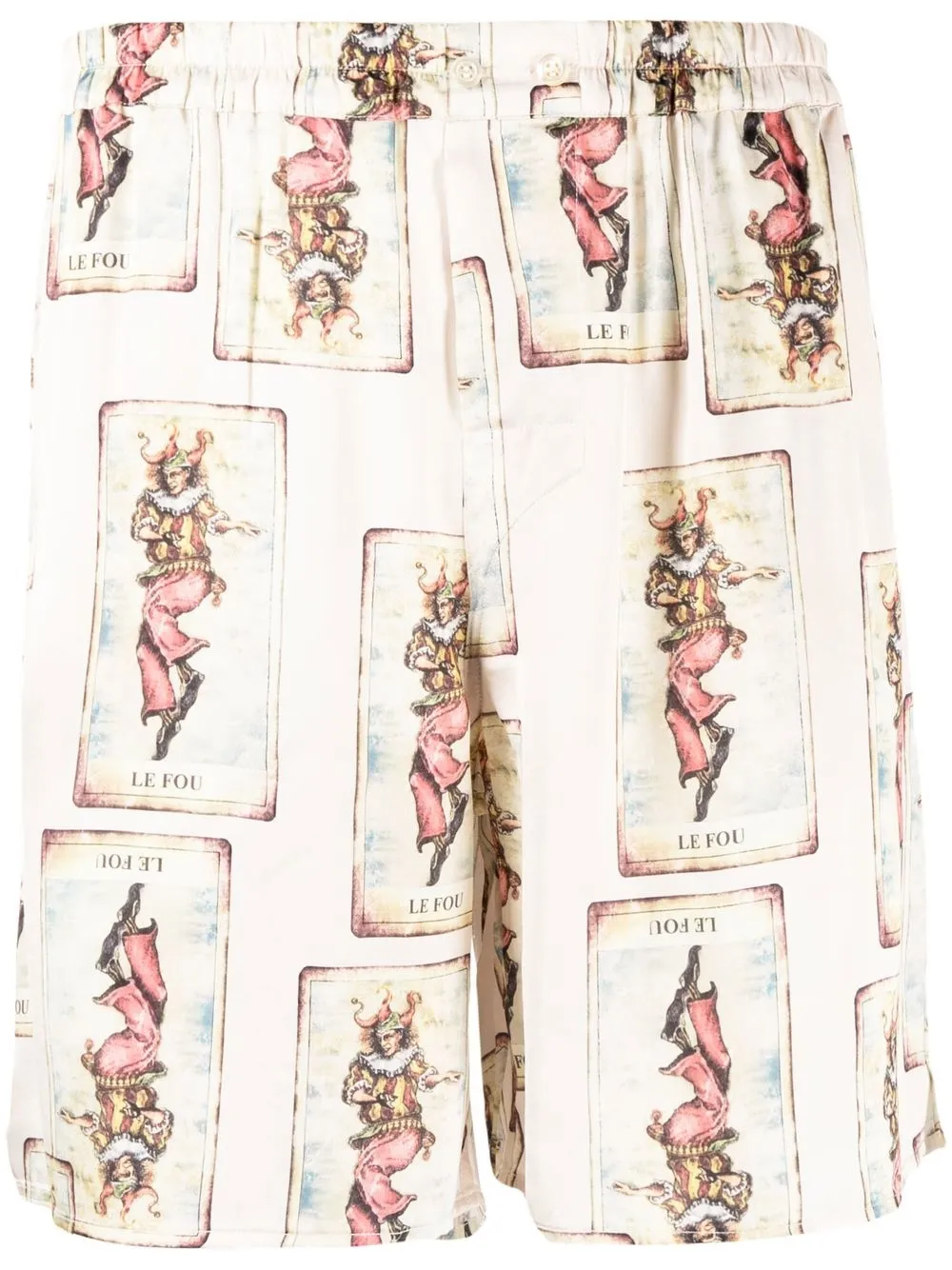 Laneus Le Fou Graphic-print Shorts In 1