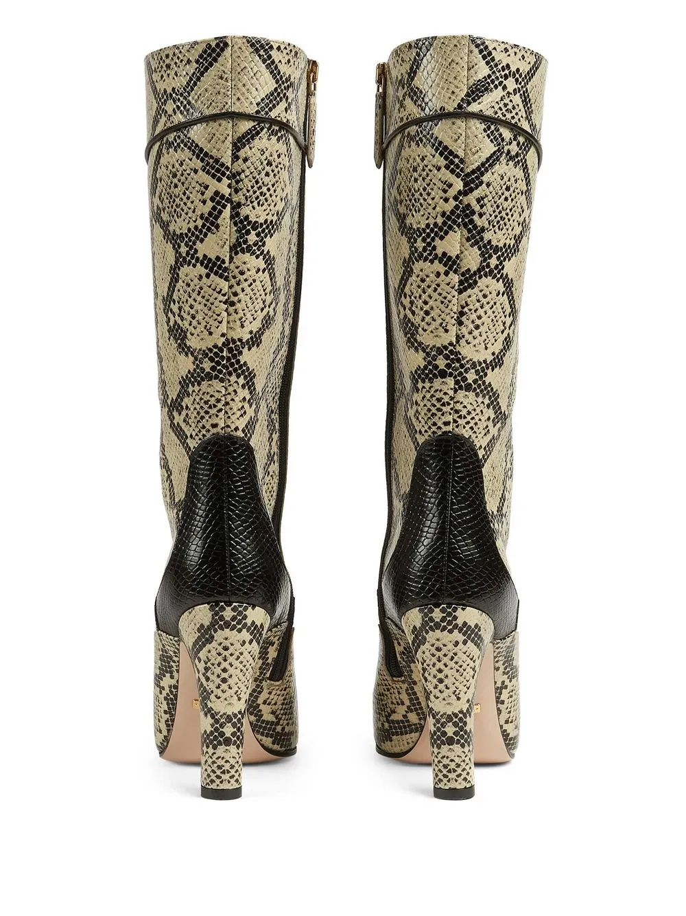 GUCCI Snakeskin Western Boots