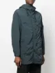 C.P. Company hooded zip-fastening raincoat