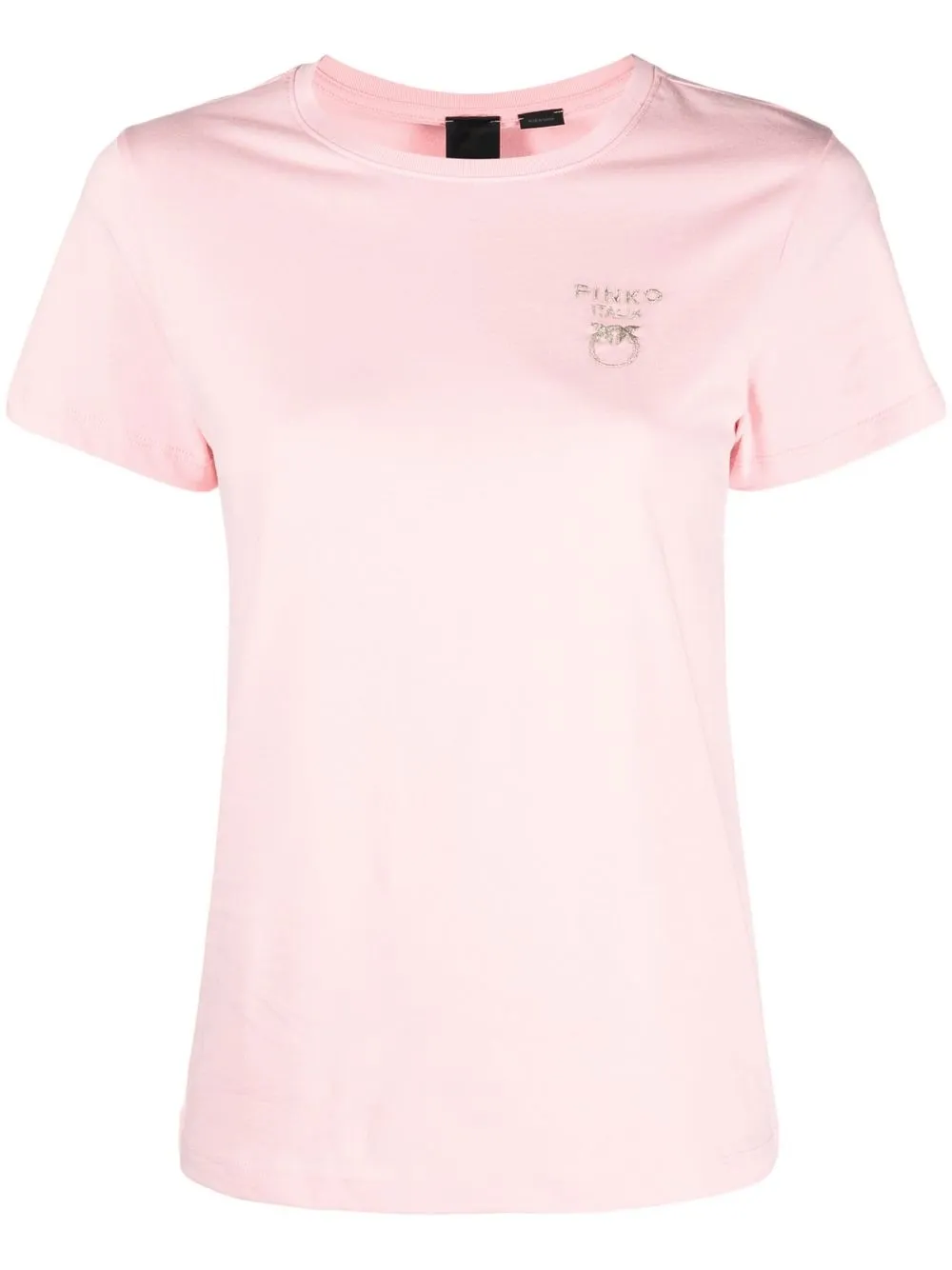 

PINKO embroidered-logo detail T-shirt