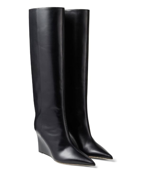 Jimmy choo knee deals high boots