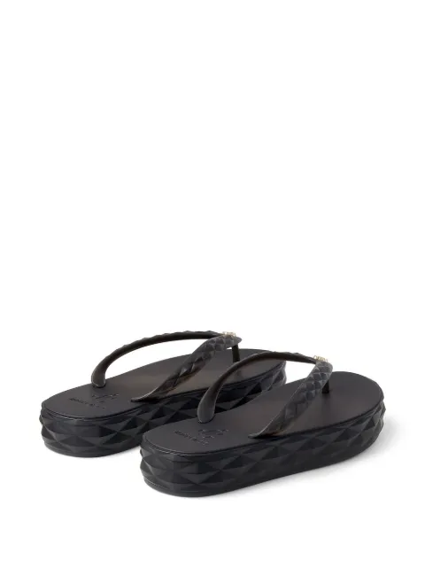 Jimmy Choo Diamond Flip Flops - Farfetch