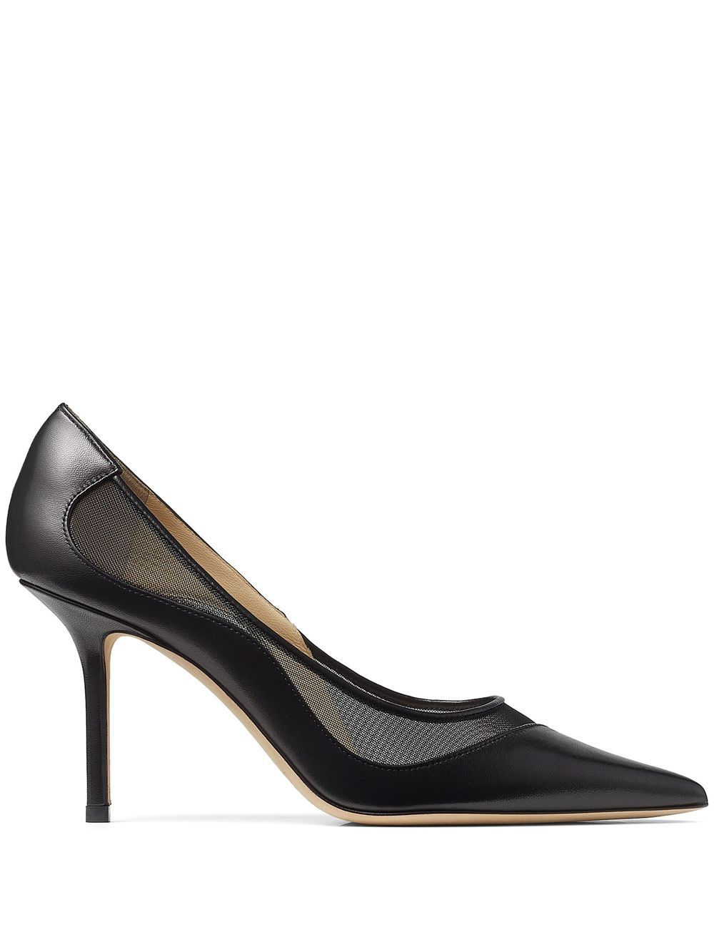 

Jimmy Choo zapatillas Love con tacón de 85mm - Negro