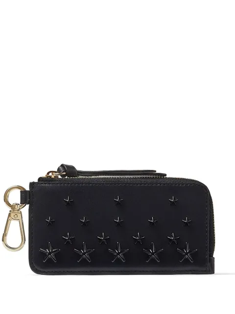 Jimmy Choo Lise-Z zipped leather cardholder