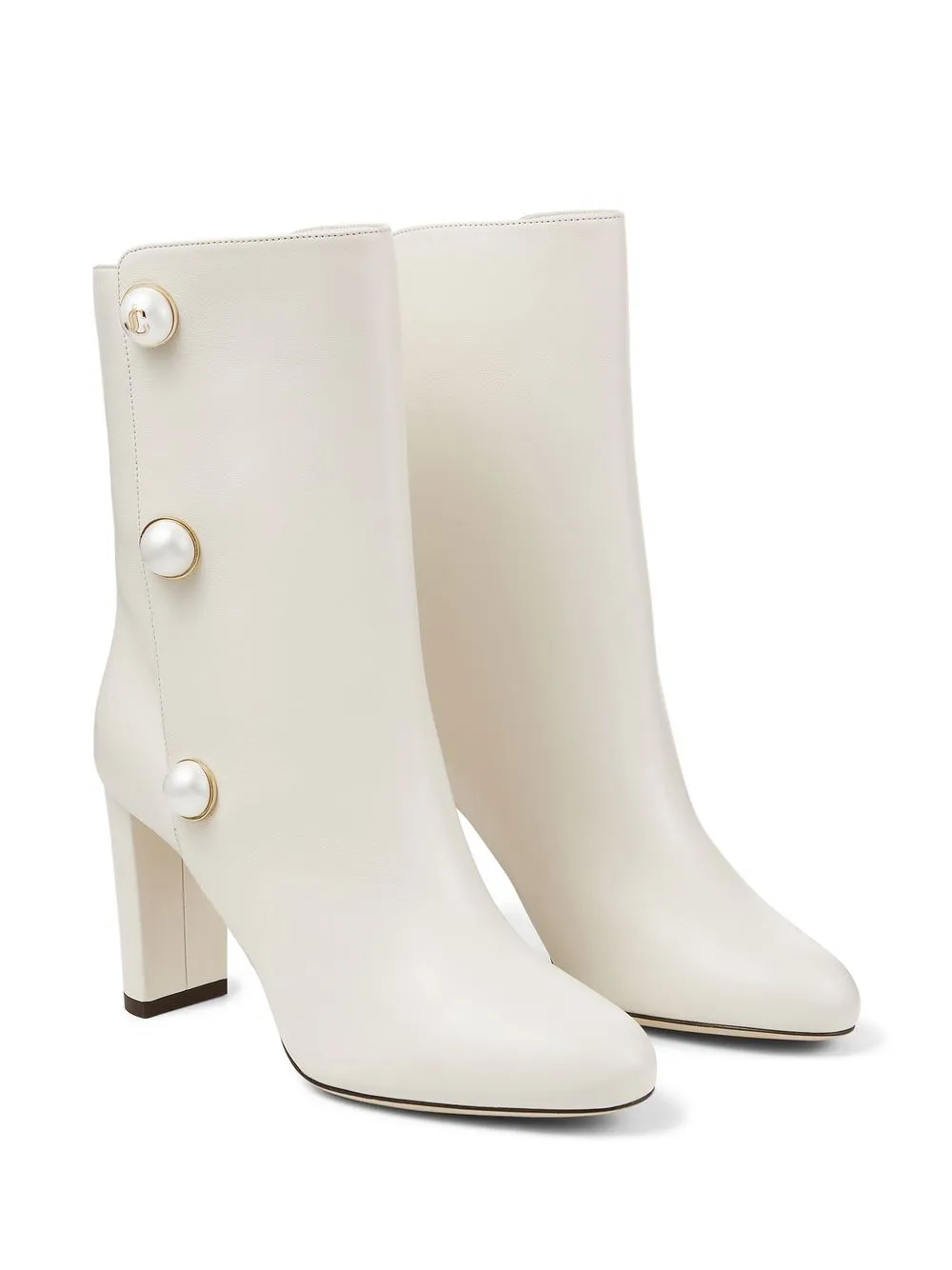 Jimmy Choo Rina enkellaarzen - Wit