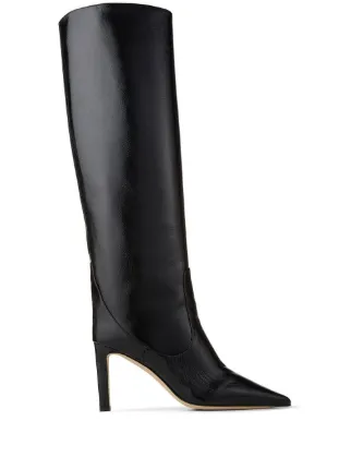 Jimmy Choo Mavis 85 Heeled Boots - Farfetch