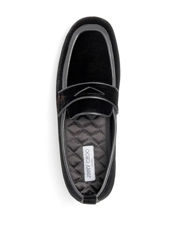 Jimmy choo sales velvet loafers