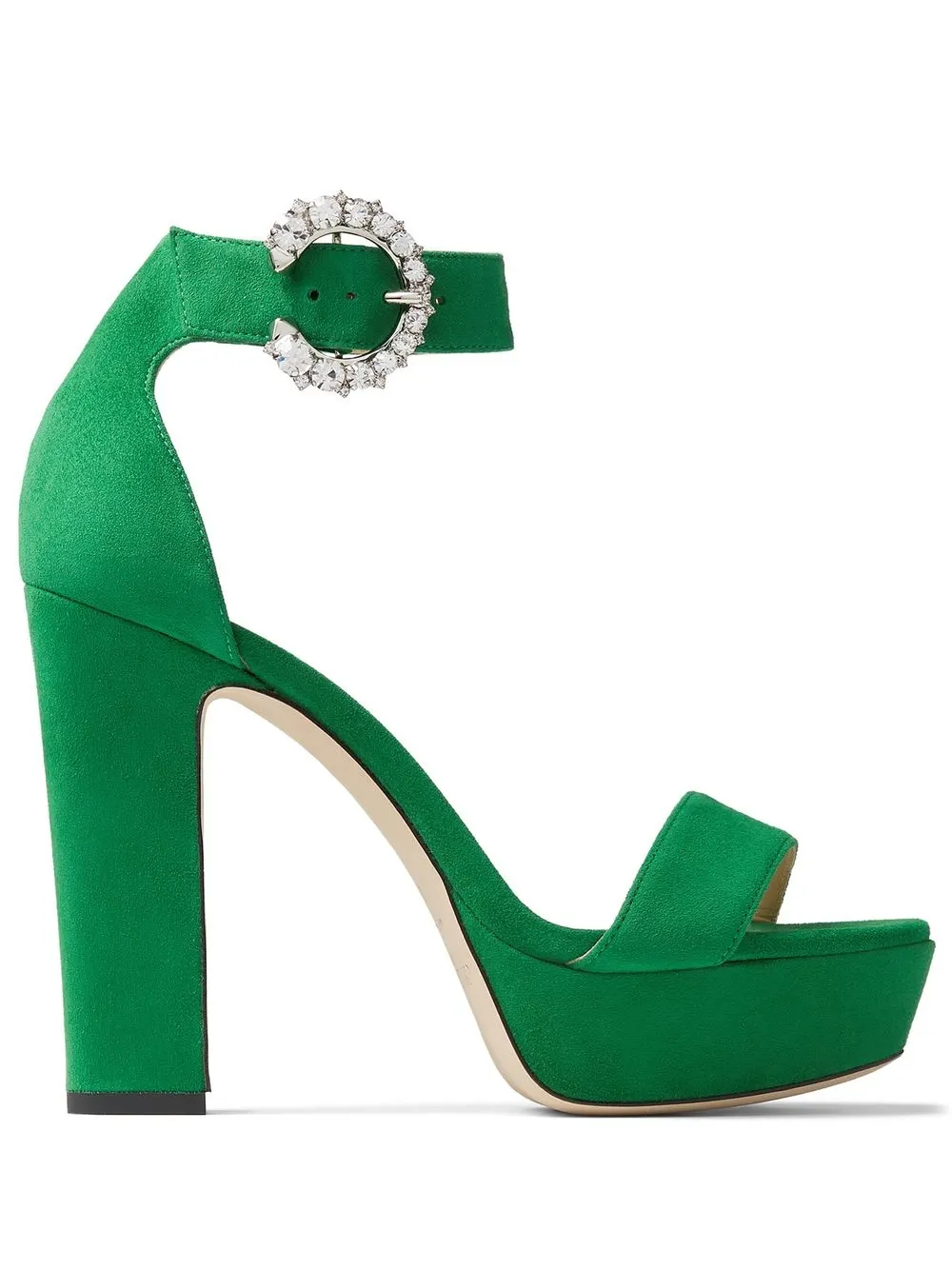 

Jimmy Choo sandalias Mionne con tacón de 120mm - Verde