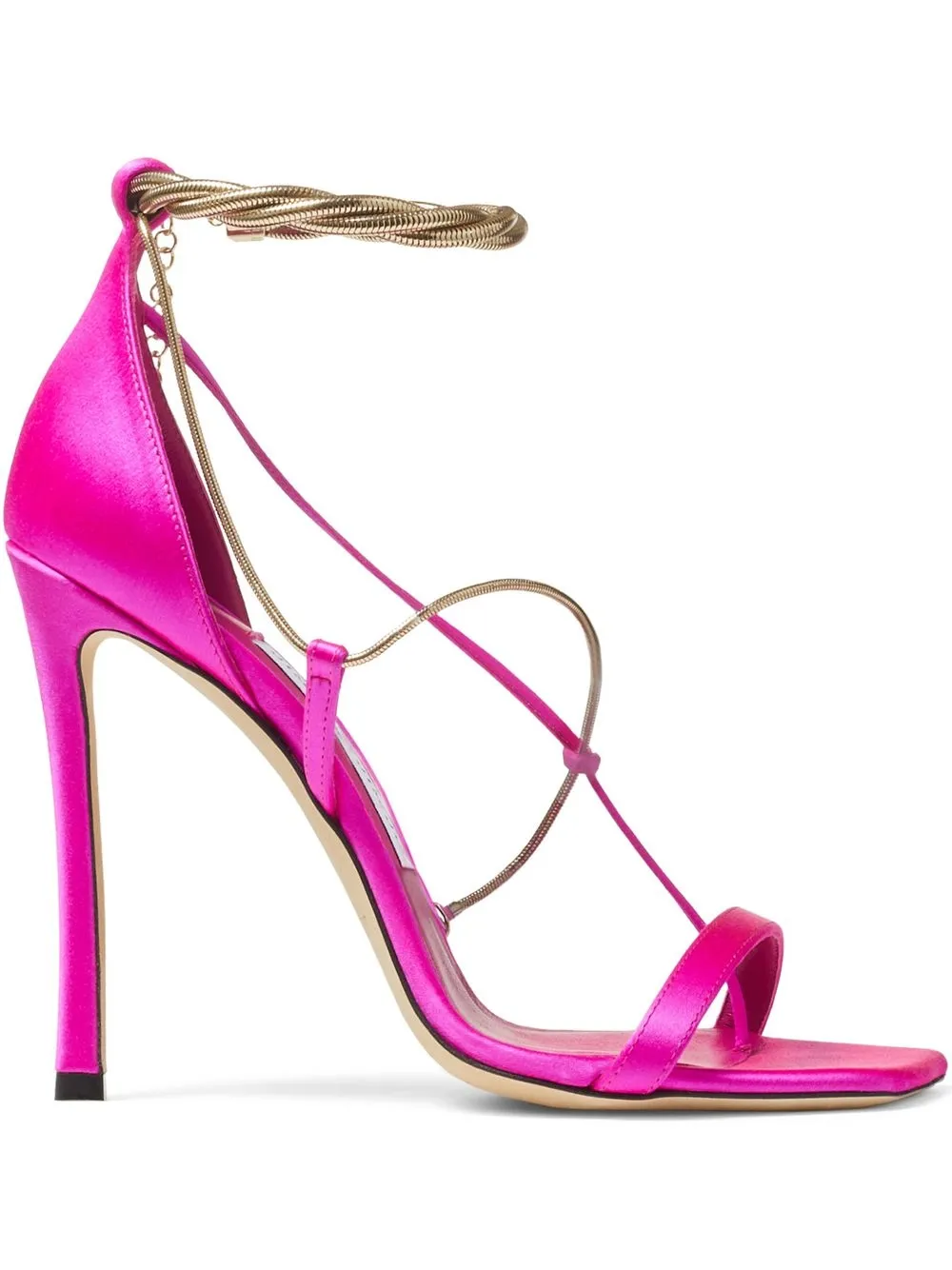 

Jimmy Choo sandalias Oriana con tacón de 75mm - Rosado