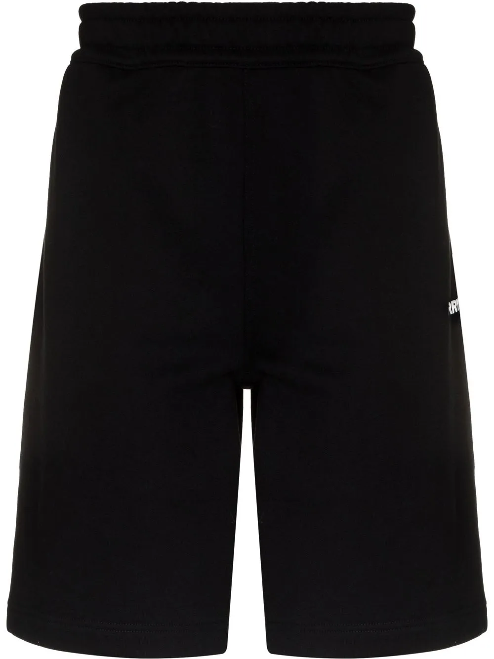 

Burberry logo-print track shorts - Black