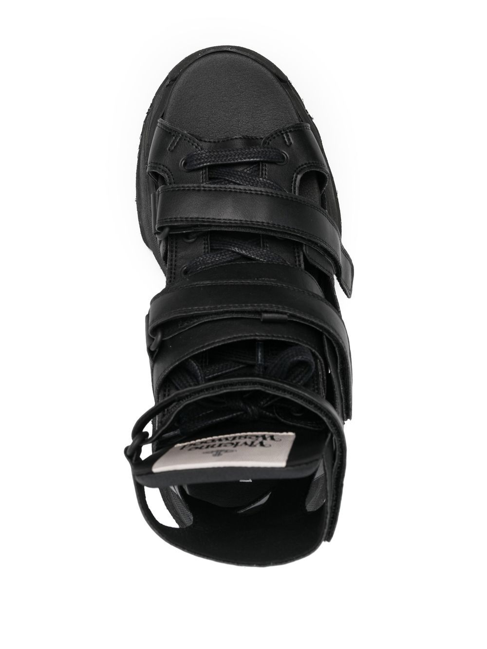 Shop Vivienne Westwood Romper 60mm Sandals In Black