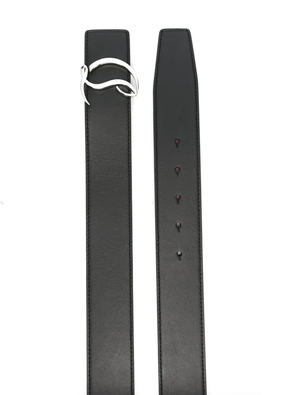 Christian Louboutin cinturón con hebilla y monograma | Image 2