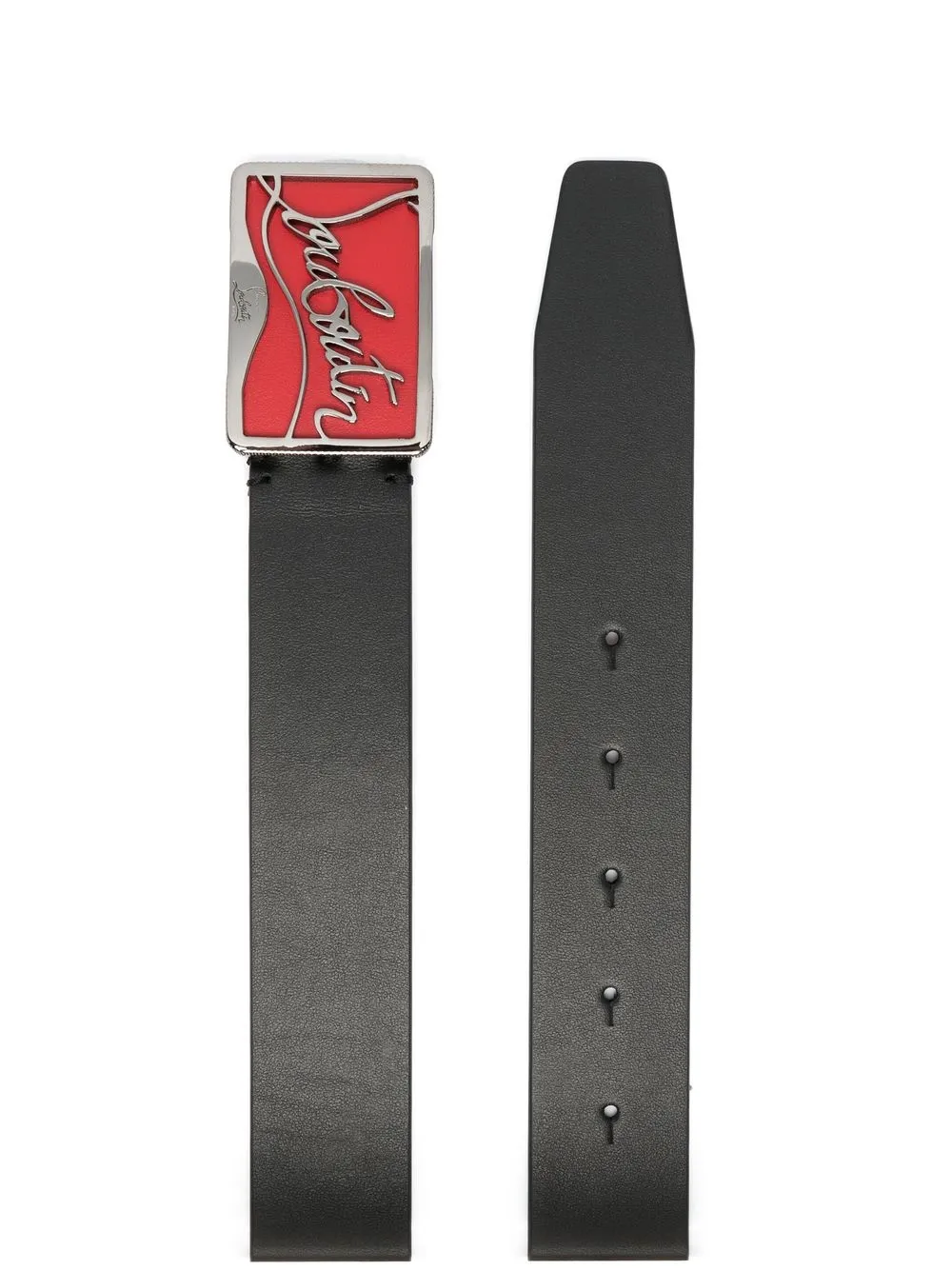 Christian Louboutin Ricky logo-plaque leather belt | Image 2
