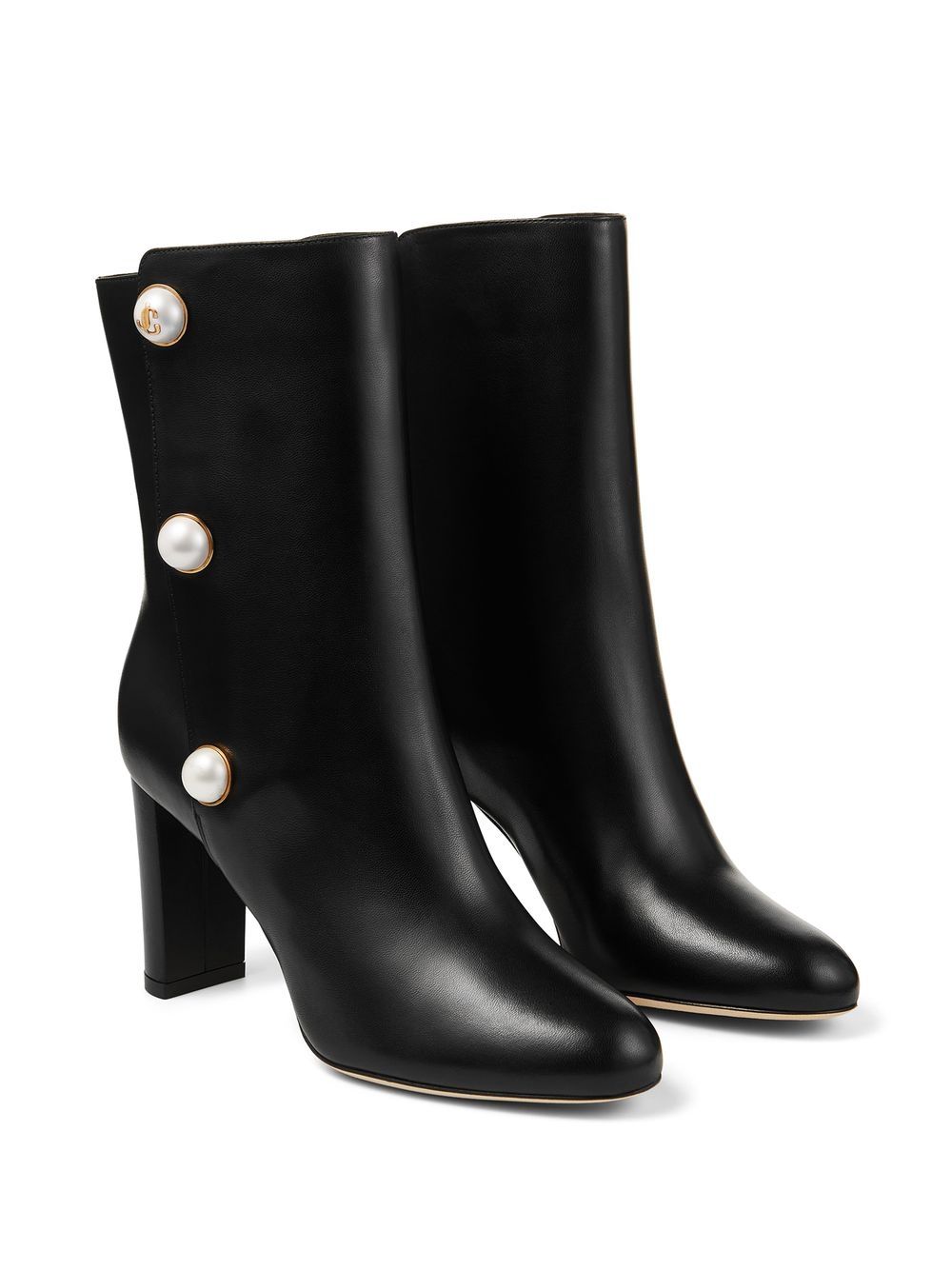 Shop Jimmy Choo Rina 85mm Ankle Boots In Black