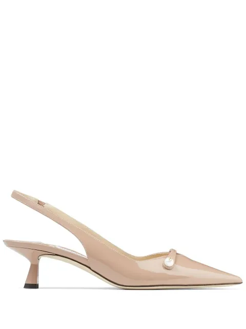 Jimmy Choo 45mm Amita slingback pumps
