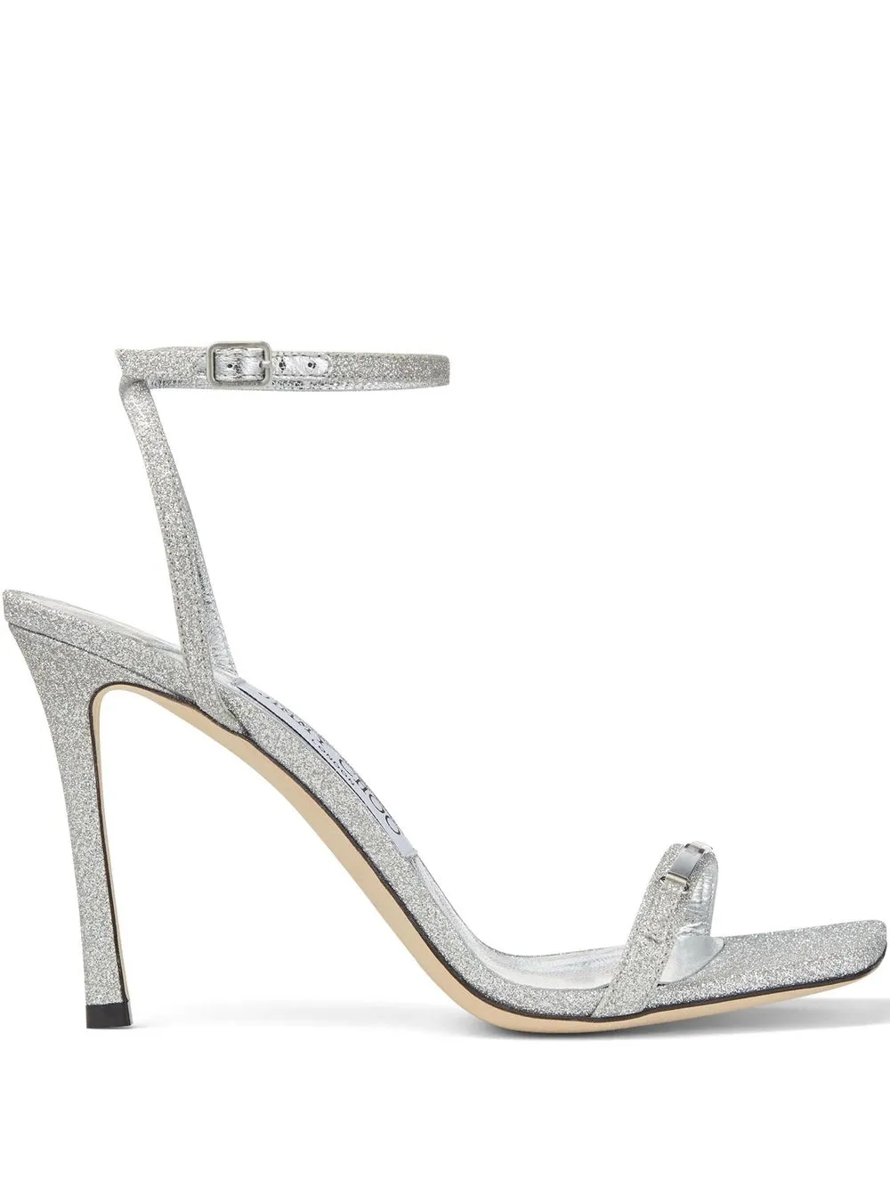 

Jimmy Choo sandalias Jaxon con tacón stiletto de 95mm - Gris