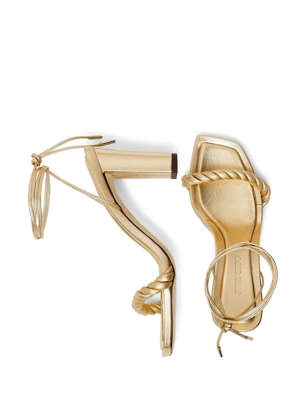 Jimmy Choo Diosa 85mm block-heel Sandals - Farfetch