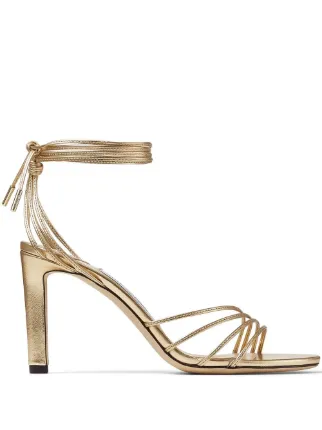 Jimmy Choo Antia 85mm Leather Sandals Farfetch