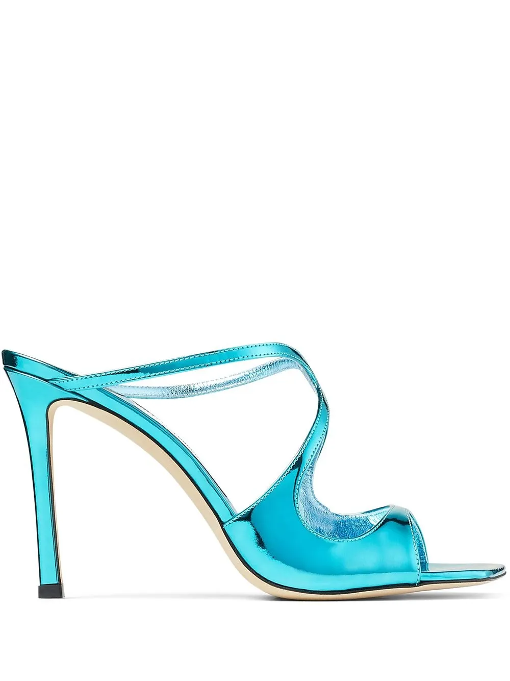 

Jimmy Choo mules Anise con tacón de 95mm - Azul