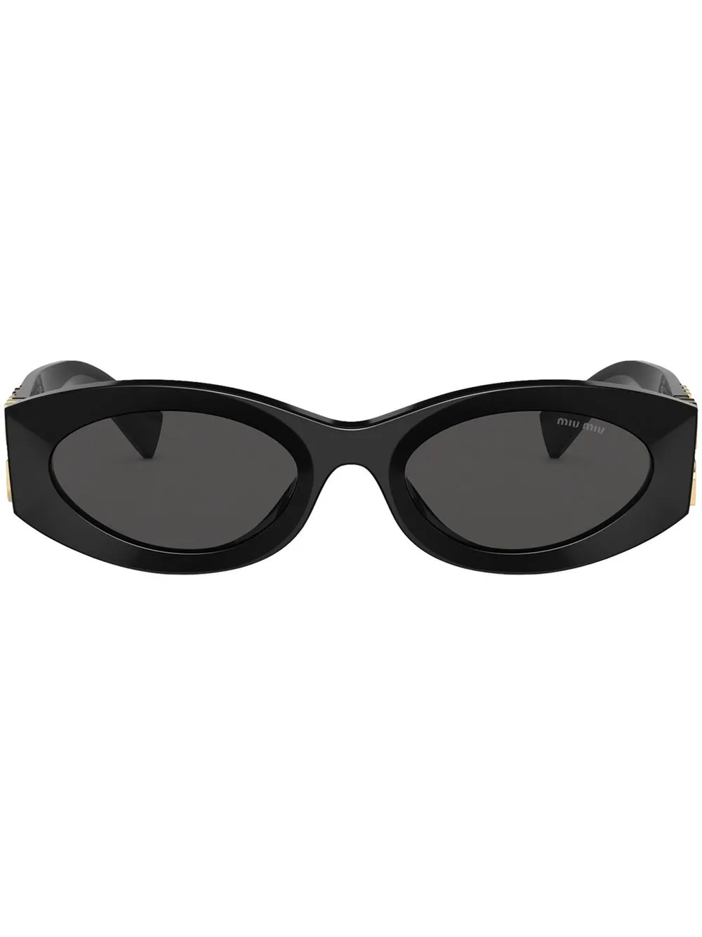 

Miu Miu Eyewear lentes de sol con armazón cat eye - Gris