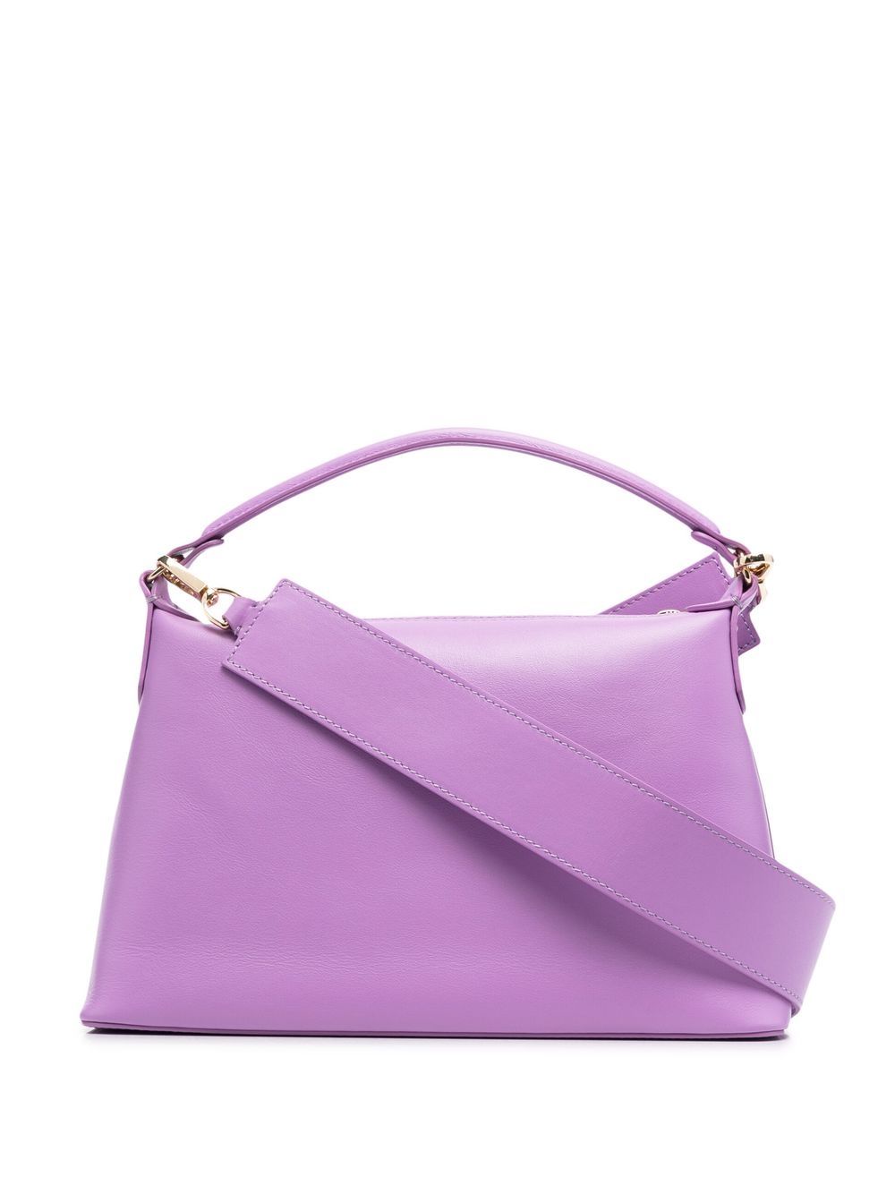 Liu •jo X Leonie Hanne Mini Leather Bag In Purple