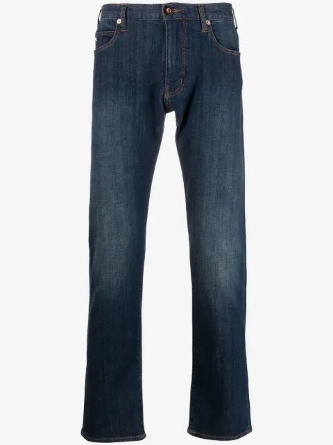 Emporio Armani straight leg denim jeans