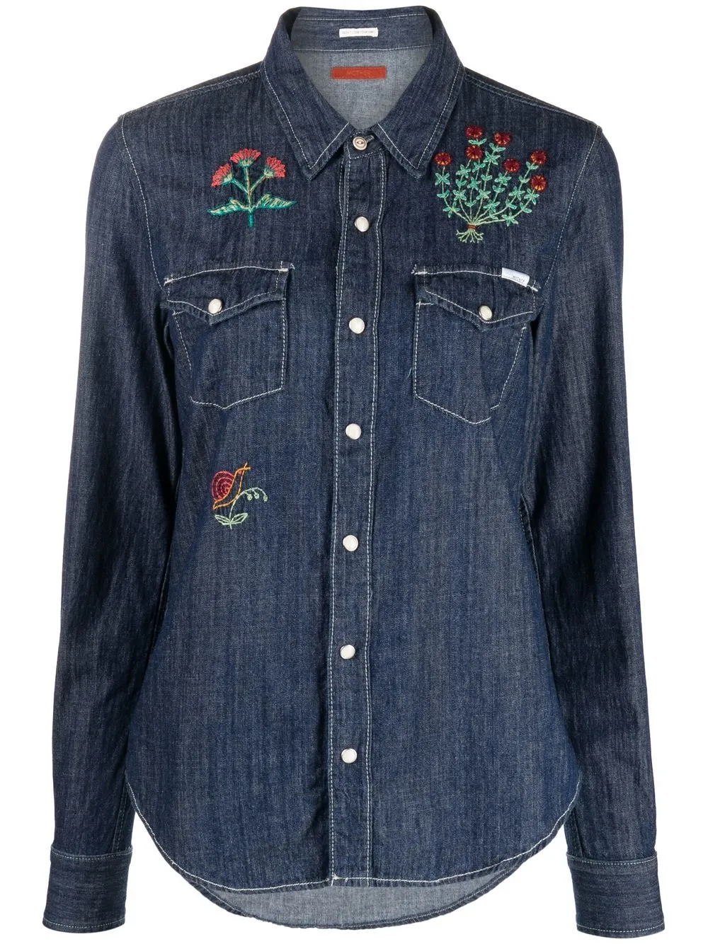 

MOTHER The Honey denim shirt - Blue